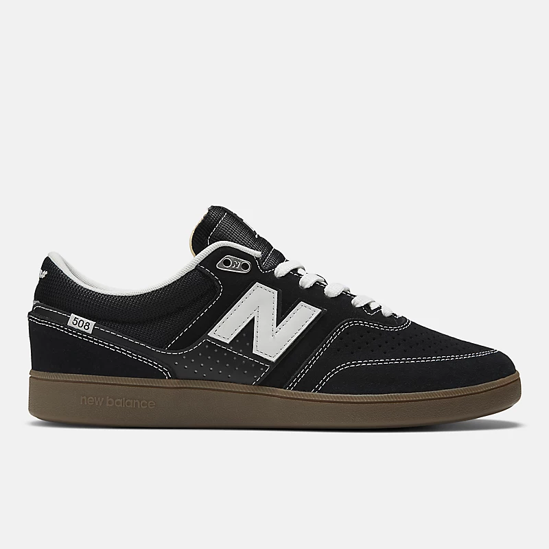 NB Numeric Brandon Westgate 508 Herren-T-Shirt – Schwarz mit Meersalz