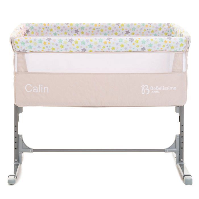 BEBELISSIMO – Beistellbett – Babywiege – Babybett – Calin – ab Geburt – beige
