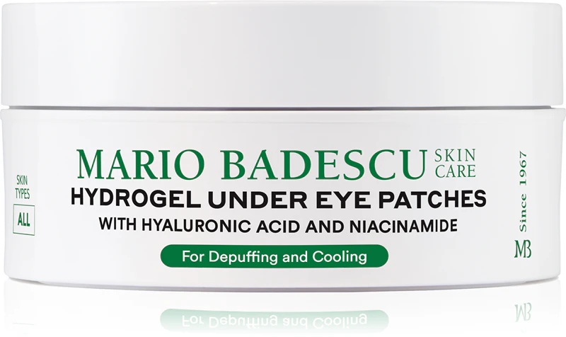 Hidrogelni obliži Mario Badescu za podočnjake proti zabuhlosti in temnim kolobarjem