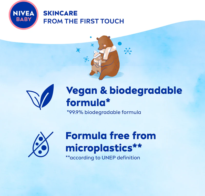 Krém NIVEA BABY Wind & Weather chrání před chladem a větrem.