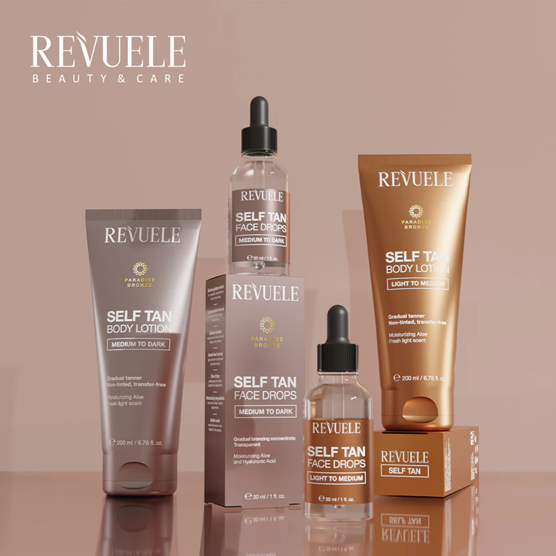 Revuele Paradise Bronze zelfbruinende gezichtsdruppels