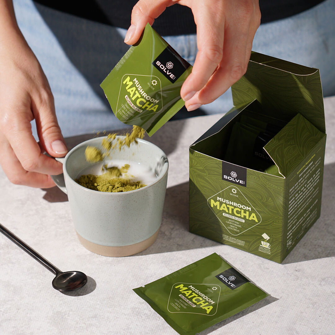 Matcha ai funghi Solve Labs