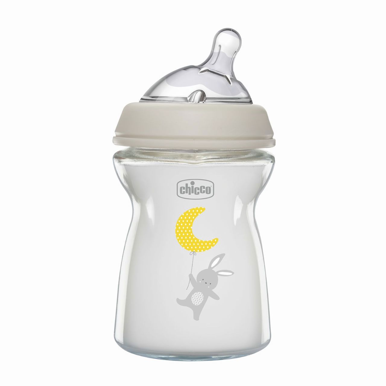 Γυάλινο μπιμπερό NaturalFeeling 250ml 0m+