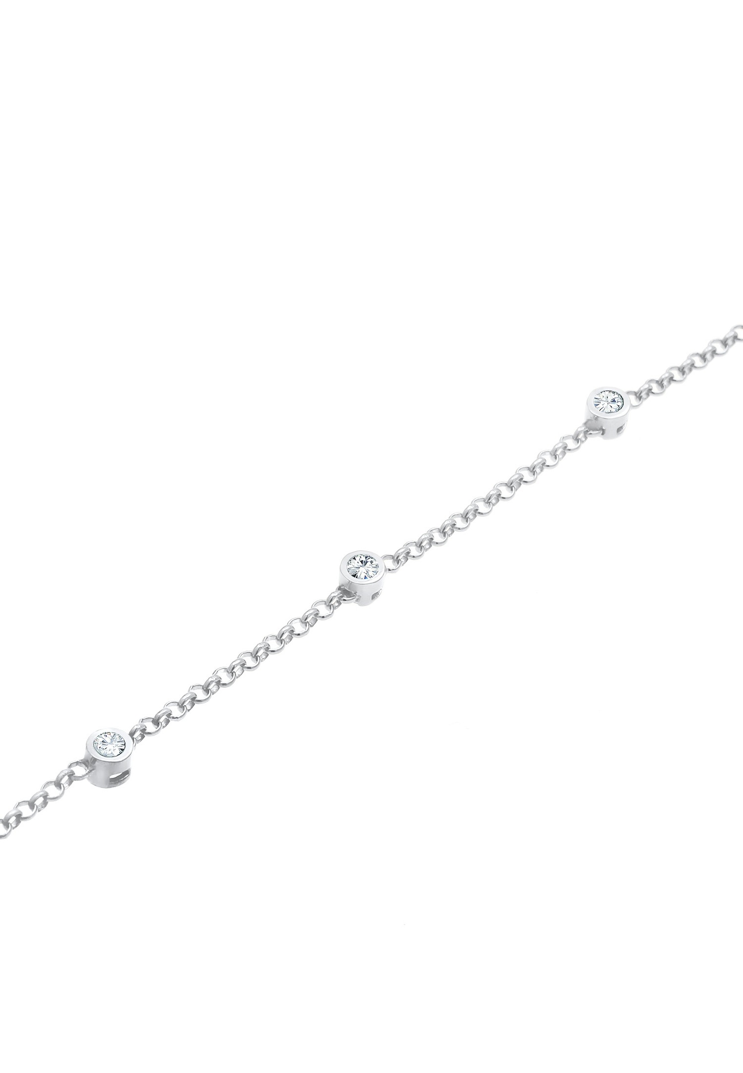 Elli Femmes Délicatement étincelant avec cristaux en argent sterling 925