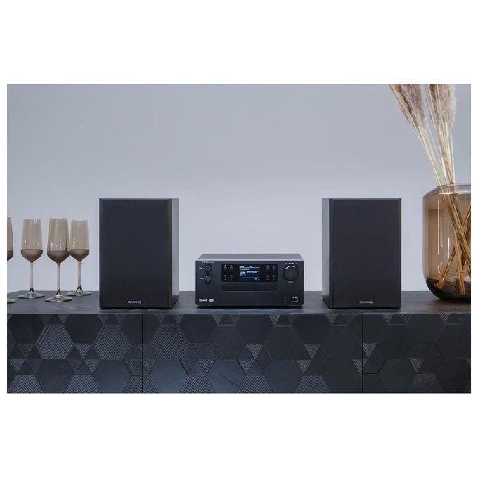 Microsistema HiFi - Kenwood - M-925DAB-B - 2x50W - Bluetooth - DAB+