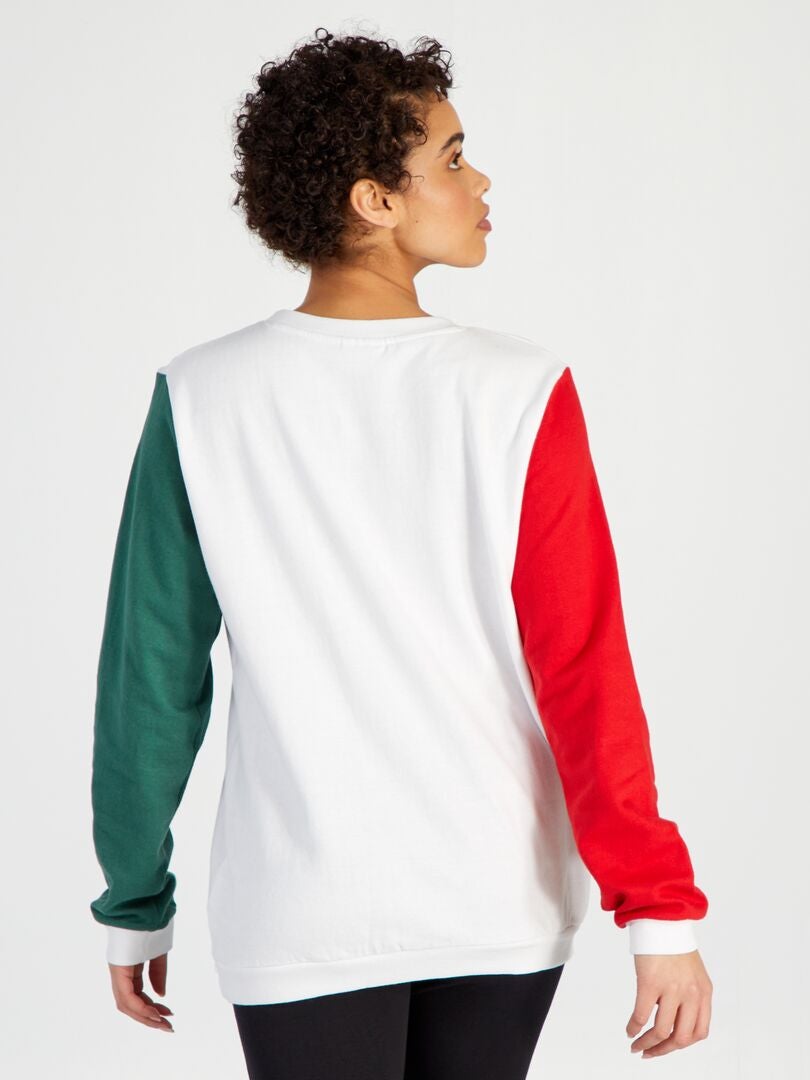 Pijama navideño de Pikachu - Blanco/Rojo