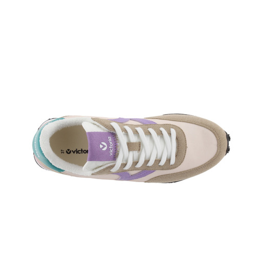 Victoria Astro flerfarvede nylonsneakers med snørelukning