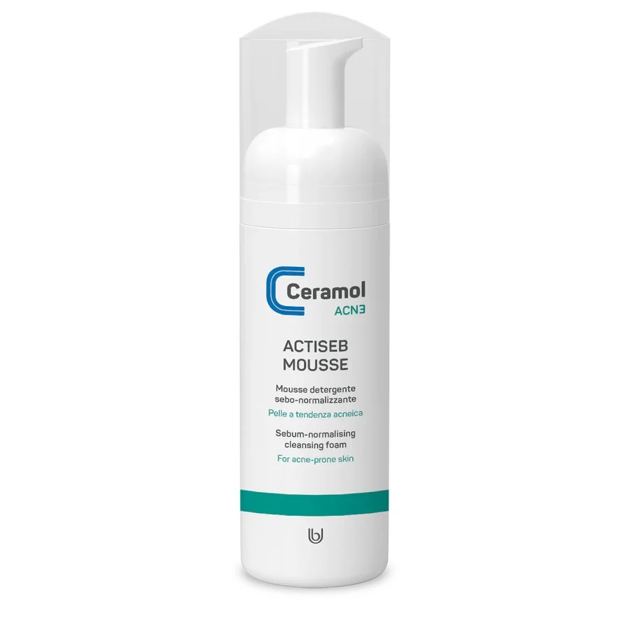 Ceramol ACN3 ACTISEB MOUSSE - Mousse detergente viso, Bagno e Doccia