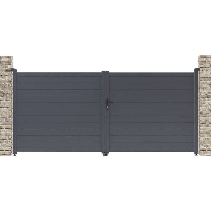 Portail aluminium 