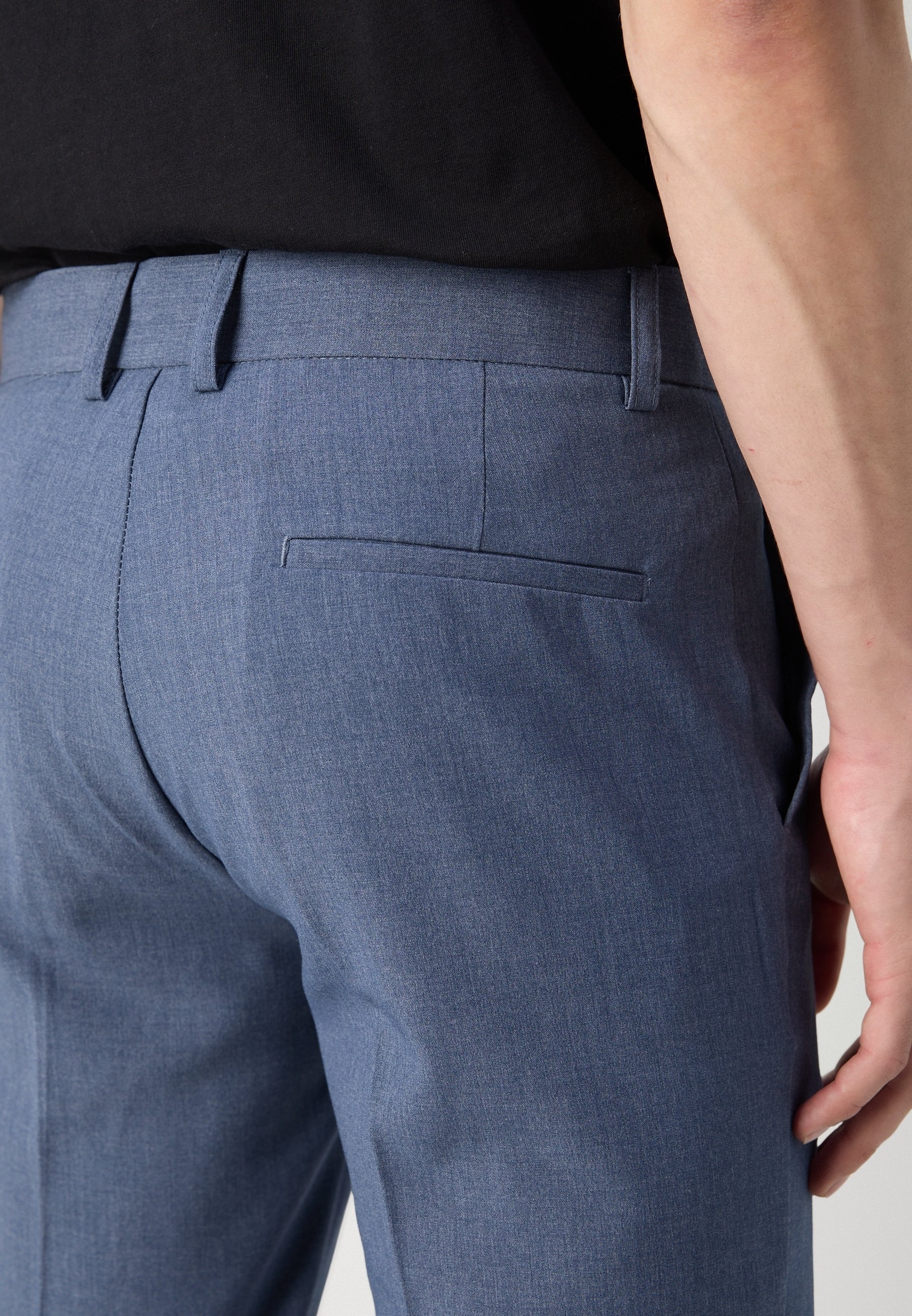 Pantalon chino Lindbergh - bleu moucheté