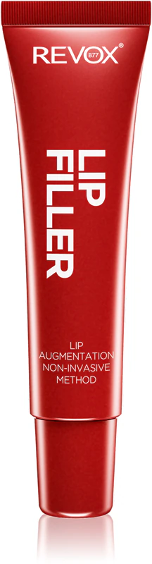 Revox B77 Lip Filler, um bálsamo labial hidratante com ácido hialurônico para dar volume aos lábios.