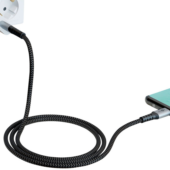 Pachet cablu de date USB-C/C v2.0, 1 m + 2 m