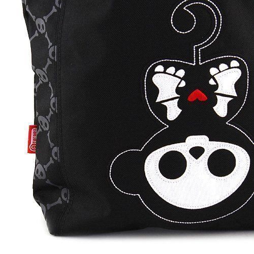 Skelanimals Sac bandoulière 36 cm enfant multicolore noir/blanc/rouge - 100% polyester