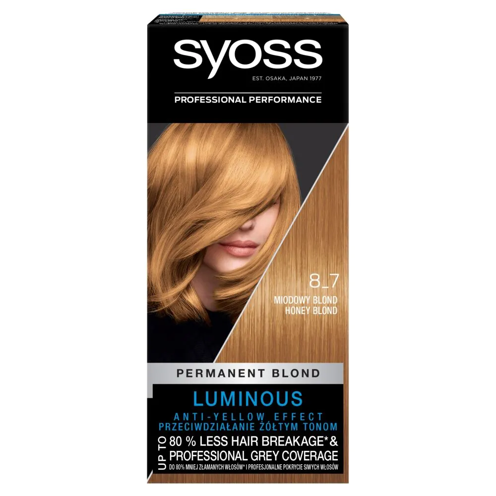 Syoss Farba do włosów 8-7 Miodowy Blond