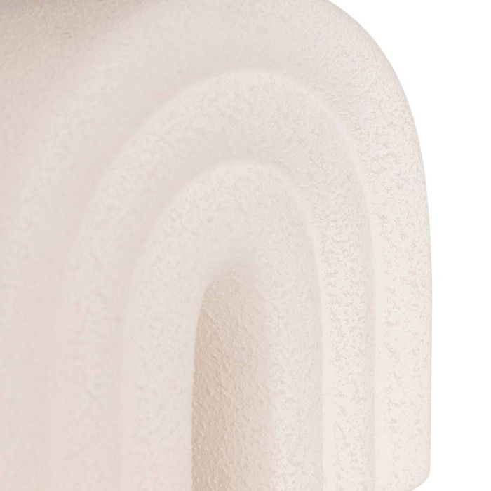 Lampe à poser champignon secteur Gabin blanc H32cm - Atmosphera Créateur d'intérieur