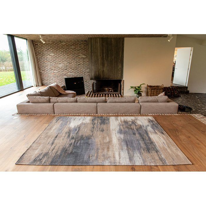 Monetti design - Tappeto Atlantic contemporaneo - Beige Giverny - 80 x 150 cm