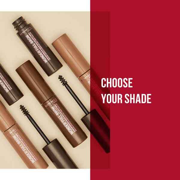 Rimmel Wonderfull 24H Brow -ripsiväri, keskivahva