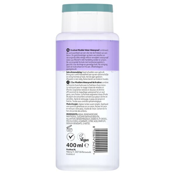 Vodoodporna micelarna voda Kruidvat<br>400 ml