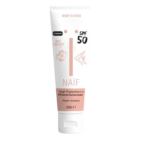 Naïf zaščitna krema za dojenčke in otroke z ZF50<br>30 ml