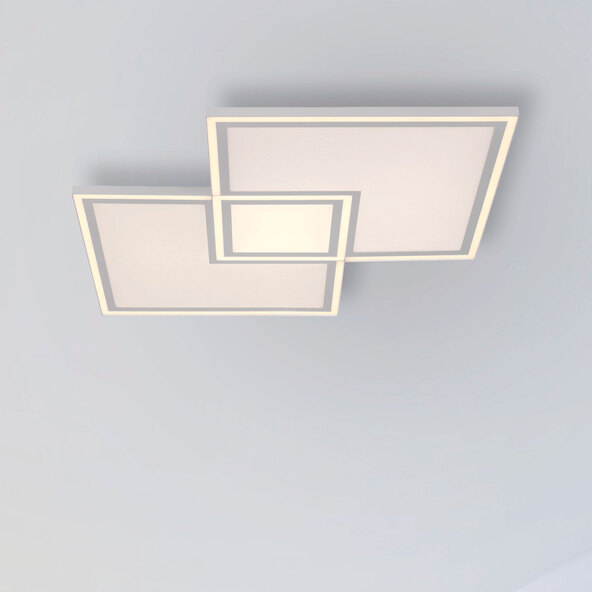 LED ceiling light Edging, 67.7 x 67.7 cm