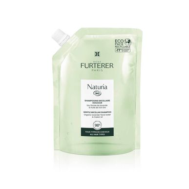 René Furterer Naturia šampon Micellaire Douceur, punjenje, nježni šampon za čestu i obiteljsku upotrebu, punjenje, 400 ml 400 ml