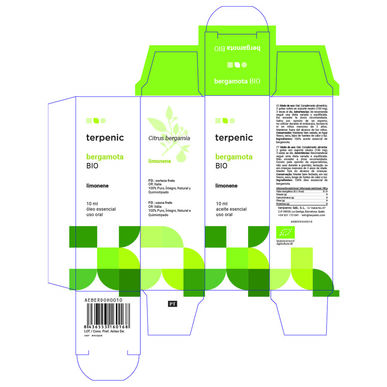 Eterično olje terpenskega bergamota 10 ml 10 ml