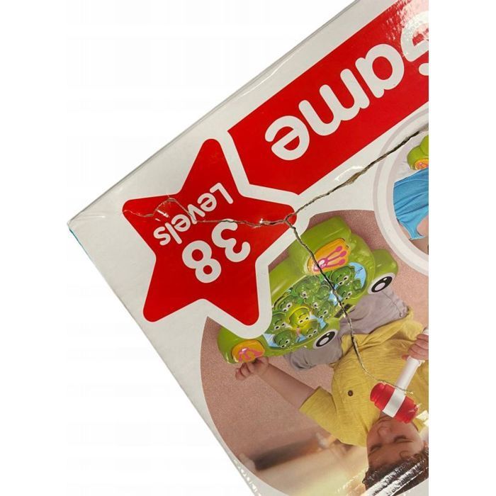 Borne d'arcade enfant Leantoys avec marteau - jeu interactif dès 3 ans, couleur verte