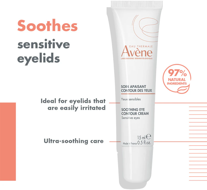 Creme calmante para o contorno dos olhos Avène Skin Care