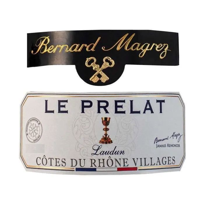 Le Prélat 2023 Côtes du Rhône Villages - Vinho tinto do Vale do Ródano