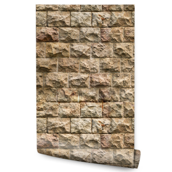 Tapeta Ścienna Kamienny MUR Cegła Dekor Efekt 3D