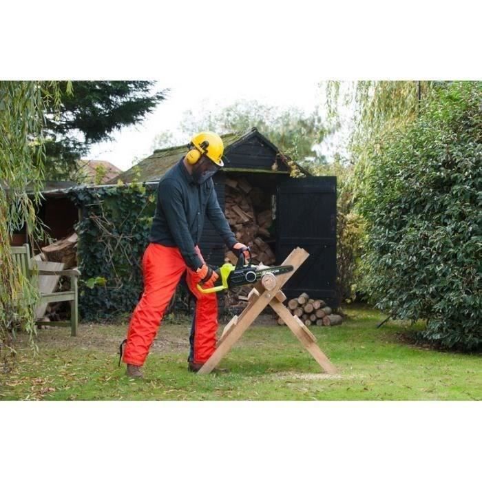 RYOBI - 18V ONE+ Kettensäge, bürstenlos, 30 cm Schwert, 10 m/s + 1 x 4 Ah Akku & Ladegerät - OCS1830 + RC18120B-140X