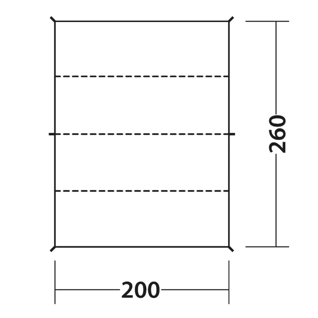 Easy Camp Cliff Zelt aus Segeltuch, 2,6 x 2 m