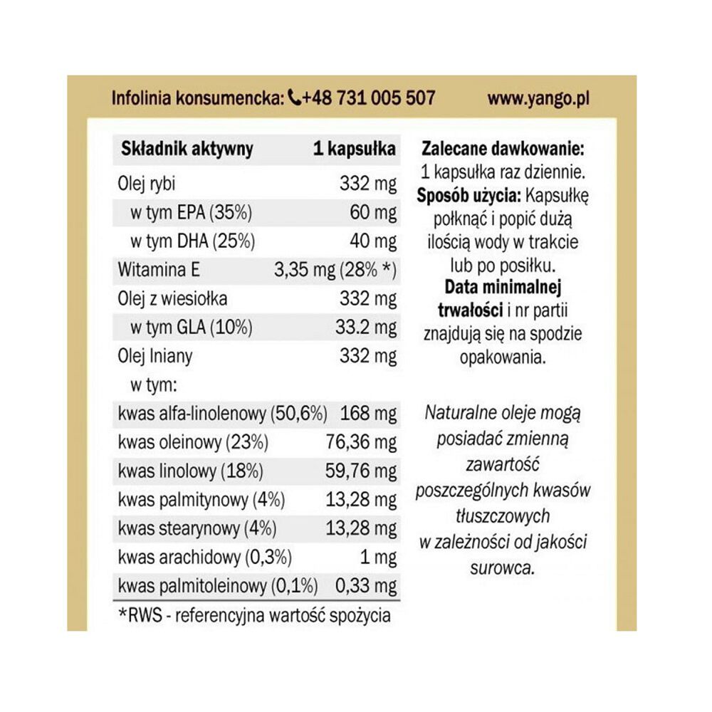 Estos son omega 3-6-9