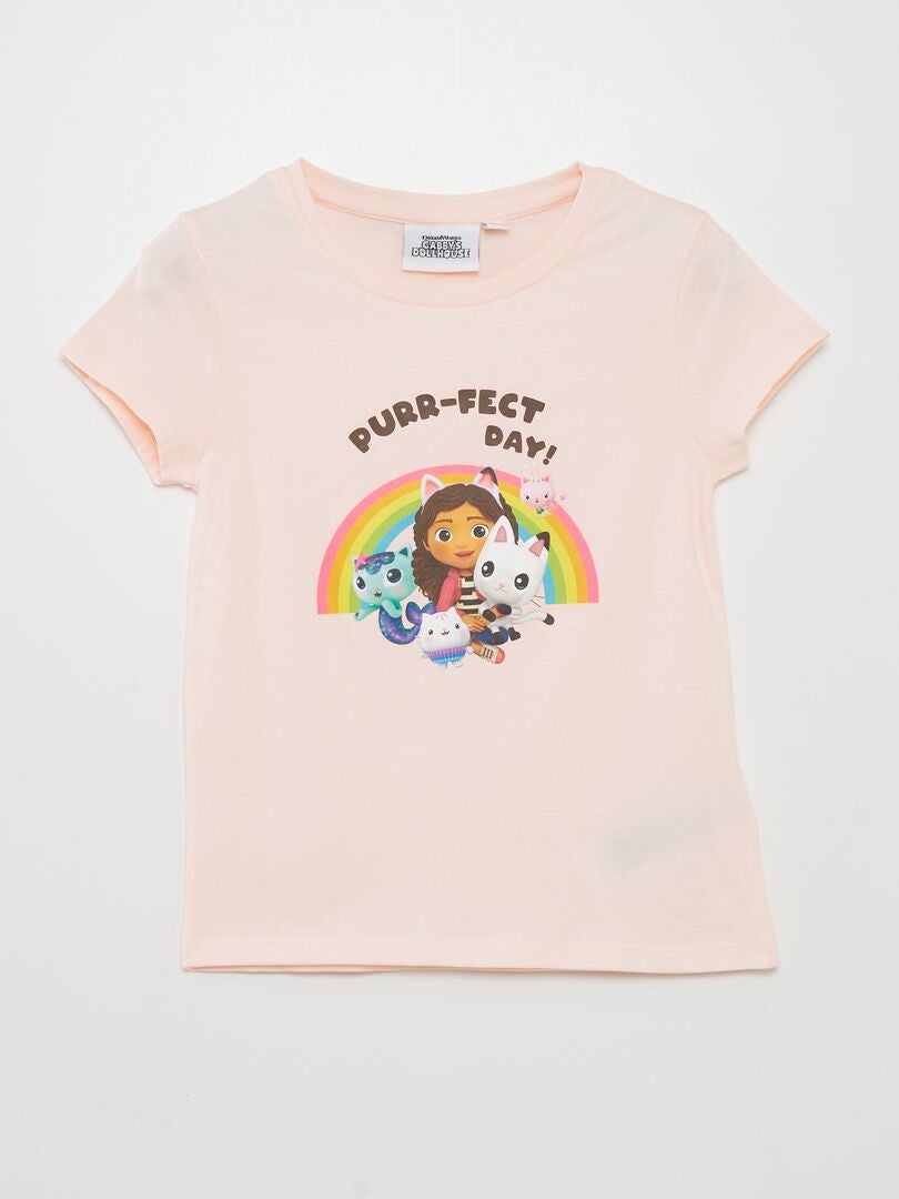 Camiseta de la casa de muñecas de Gabby - ROSA