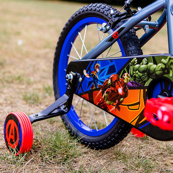 Kinder-Fahrrad Avengers 16 Zoll, grau
