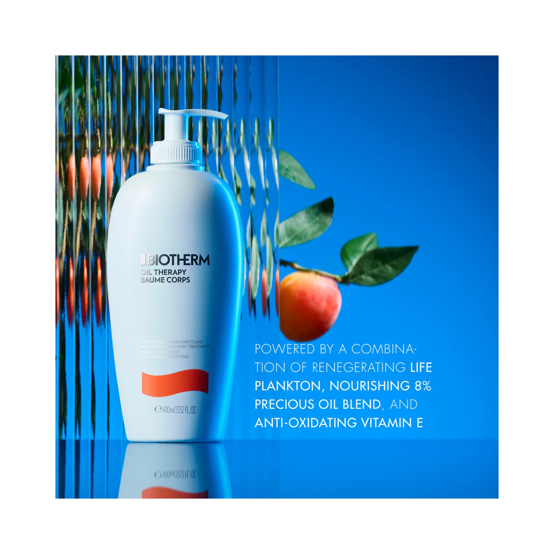 Baume Corps Oil Therapy hidratáló testápoló 400 ml - Biotherm