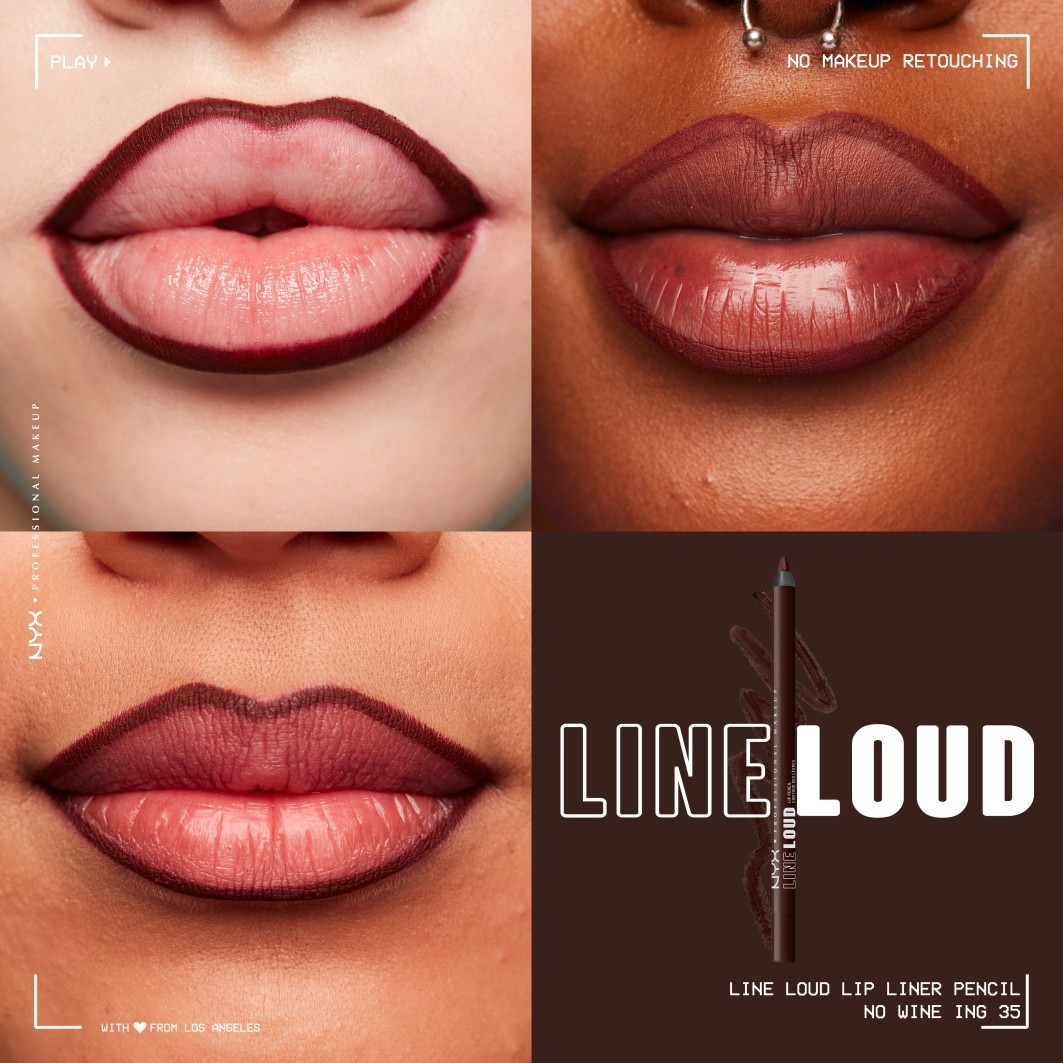 NYX Professional Makeup Lipliner Line Loud svinčnik za ustnice - 1,2 g