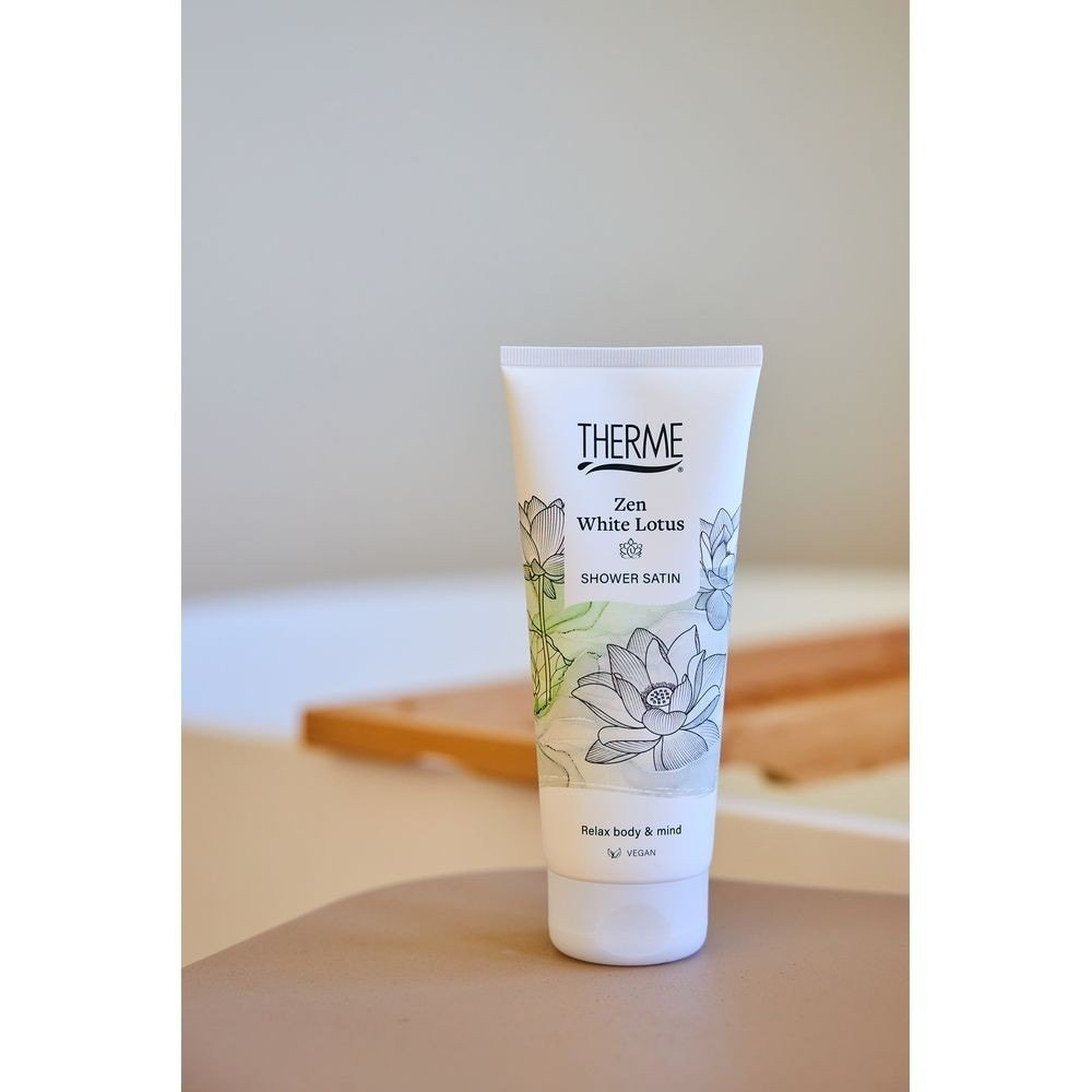 THERME Duschgel Zen White Lotus Shower Satin - 200 ml