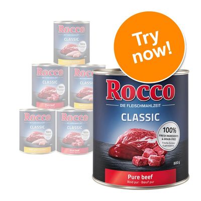 Paquetes de prueba surtidos Rocco 6 x 800 g