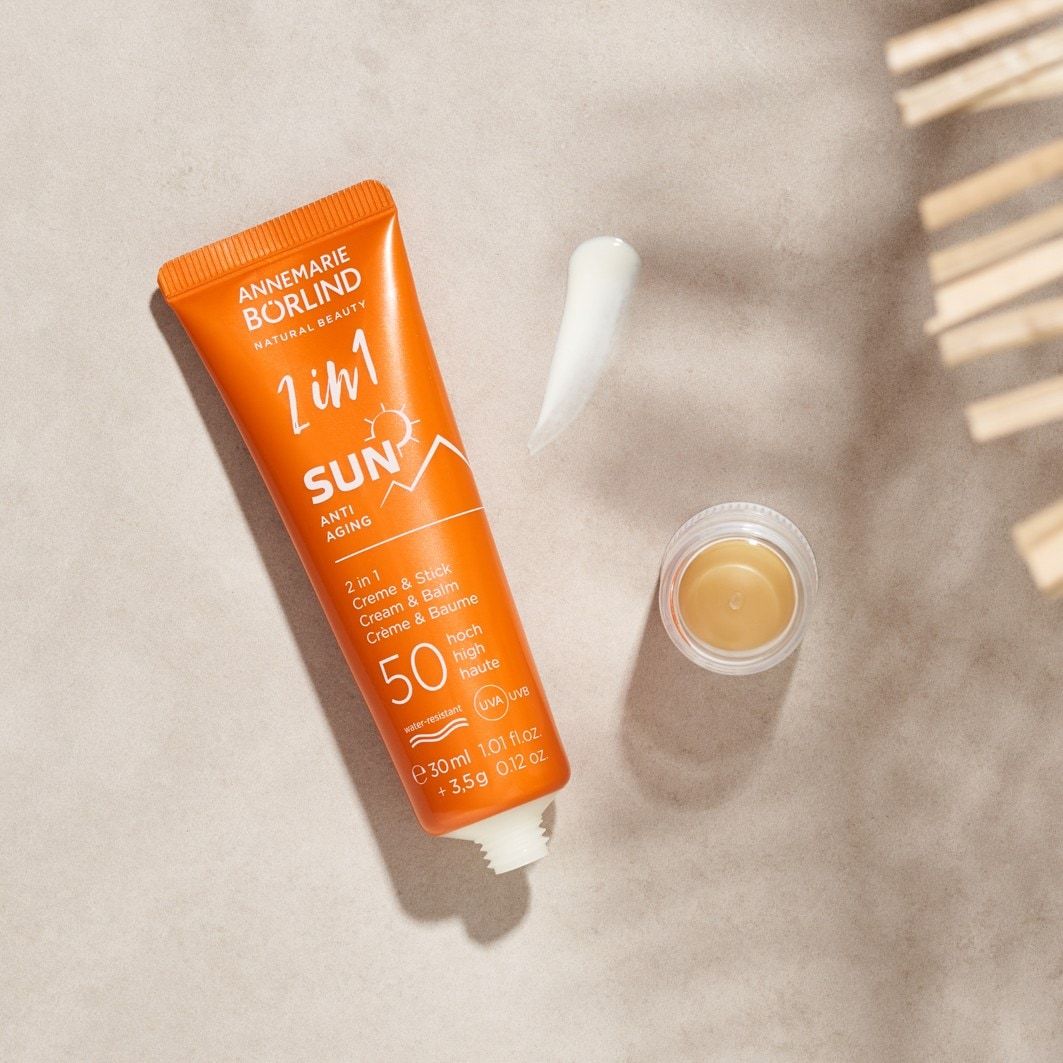 ANNEMARIE BÖRLIND Zaštita od sunca 2 u 1 krema za sunčanje i balzam SPF 50 - 30 ml