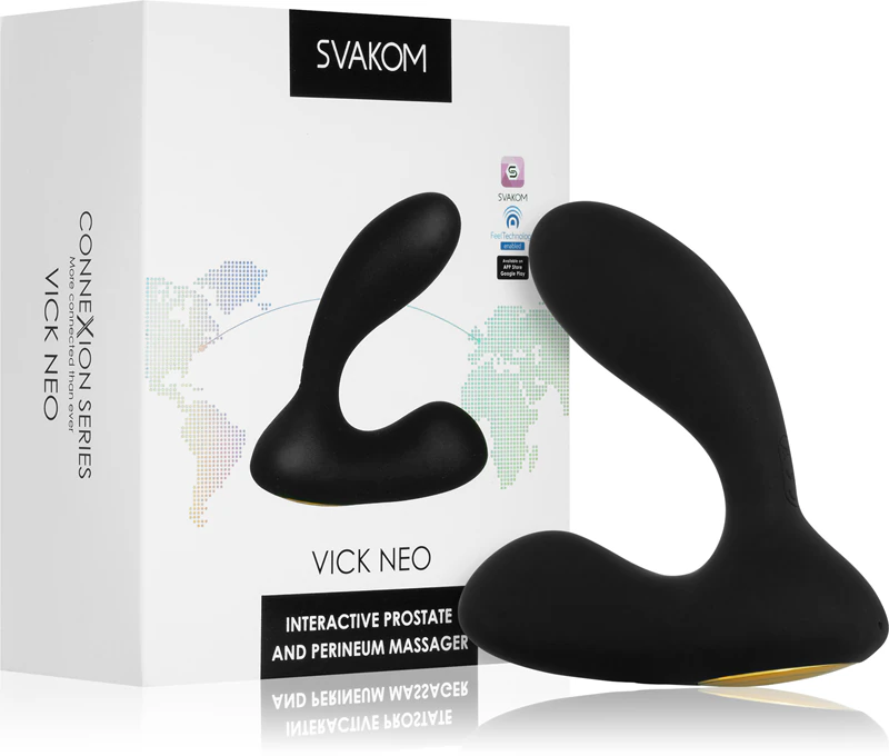 Plug anal vibratório Svakom Vick Neo