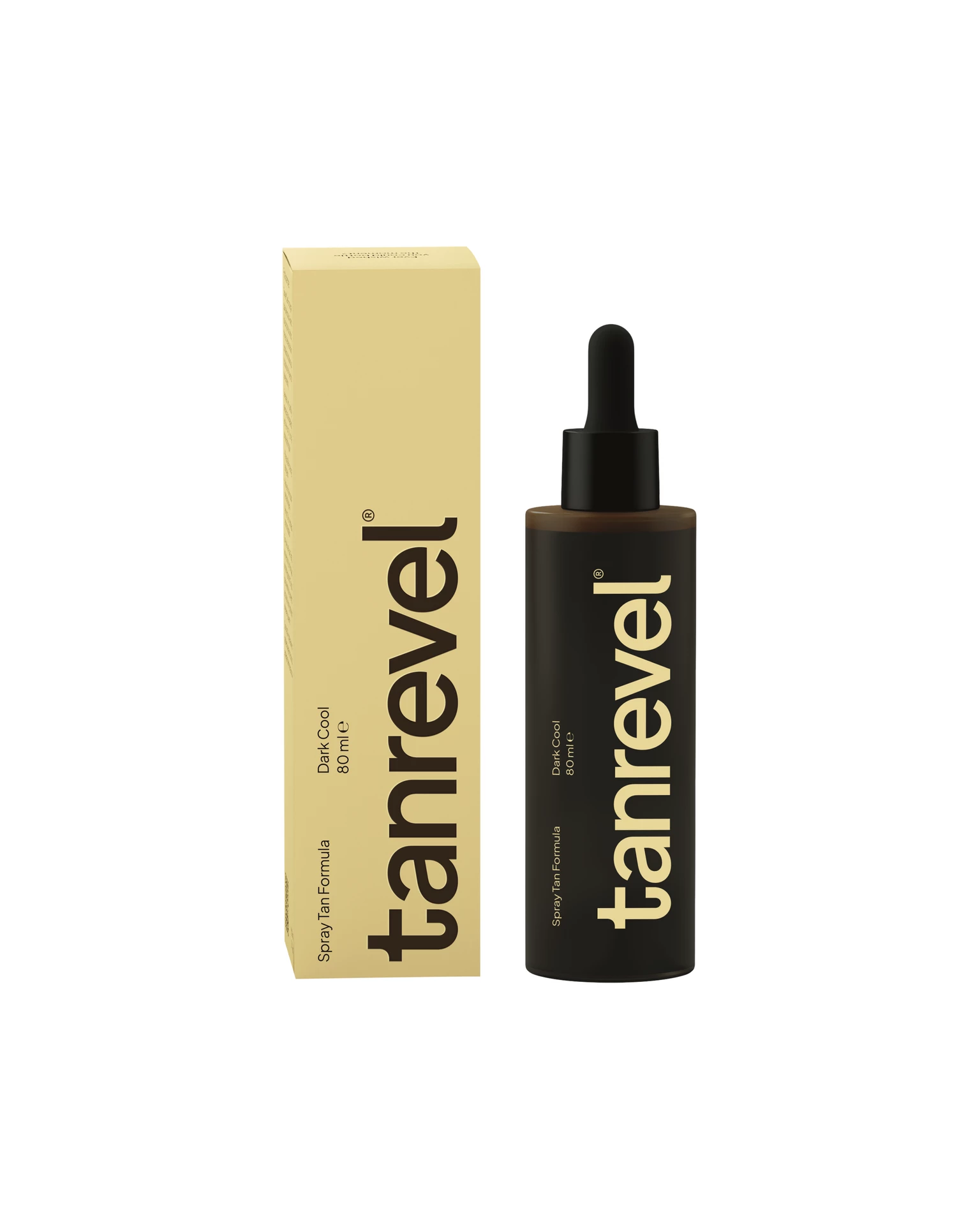 Formula spray pentru bronzare Dark Cool 80 ml - Tanrevel®
