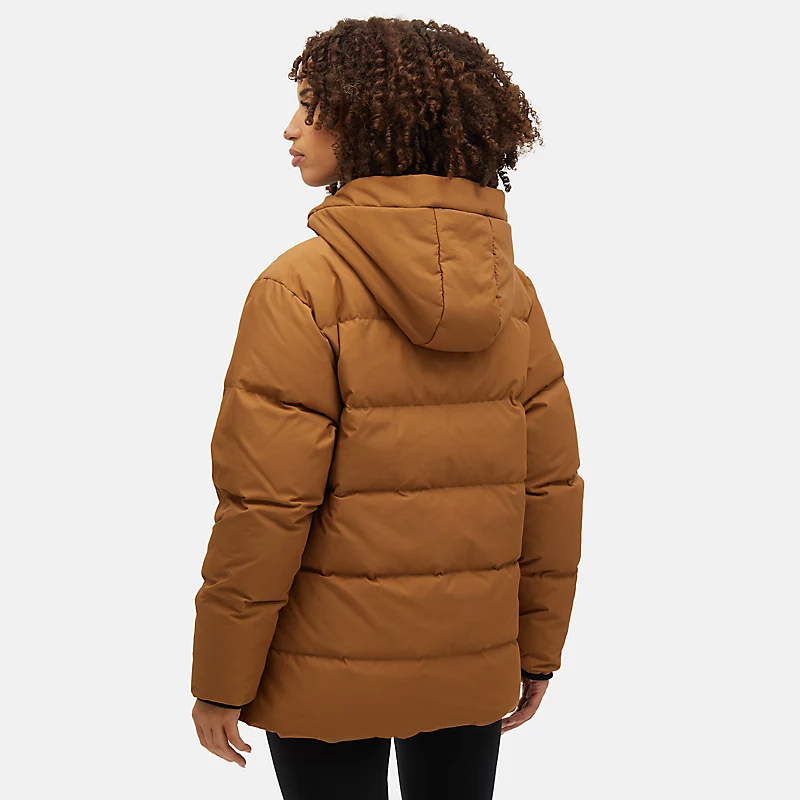 Damska kurtka puchowa NBX Soft Alpine Icon – DREWNO