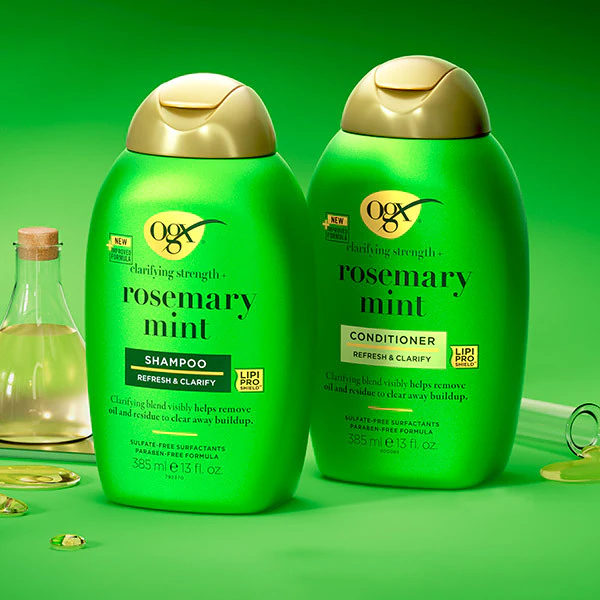 Balsamo purificante al rosmarino e menta Ogx, 385 ml