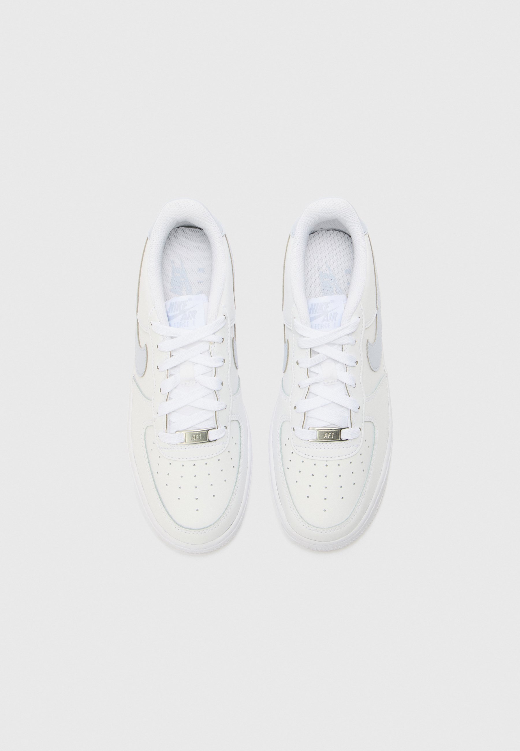 Nike Sportswear AIR FORCE 1 UNISEX - Sneaker - weiß/grau