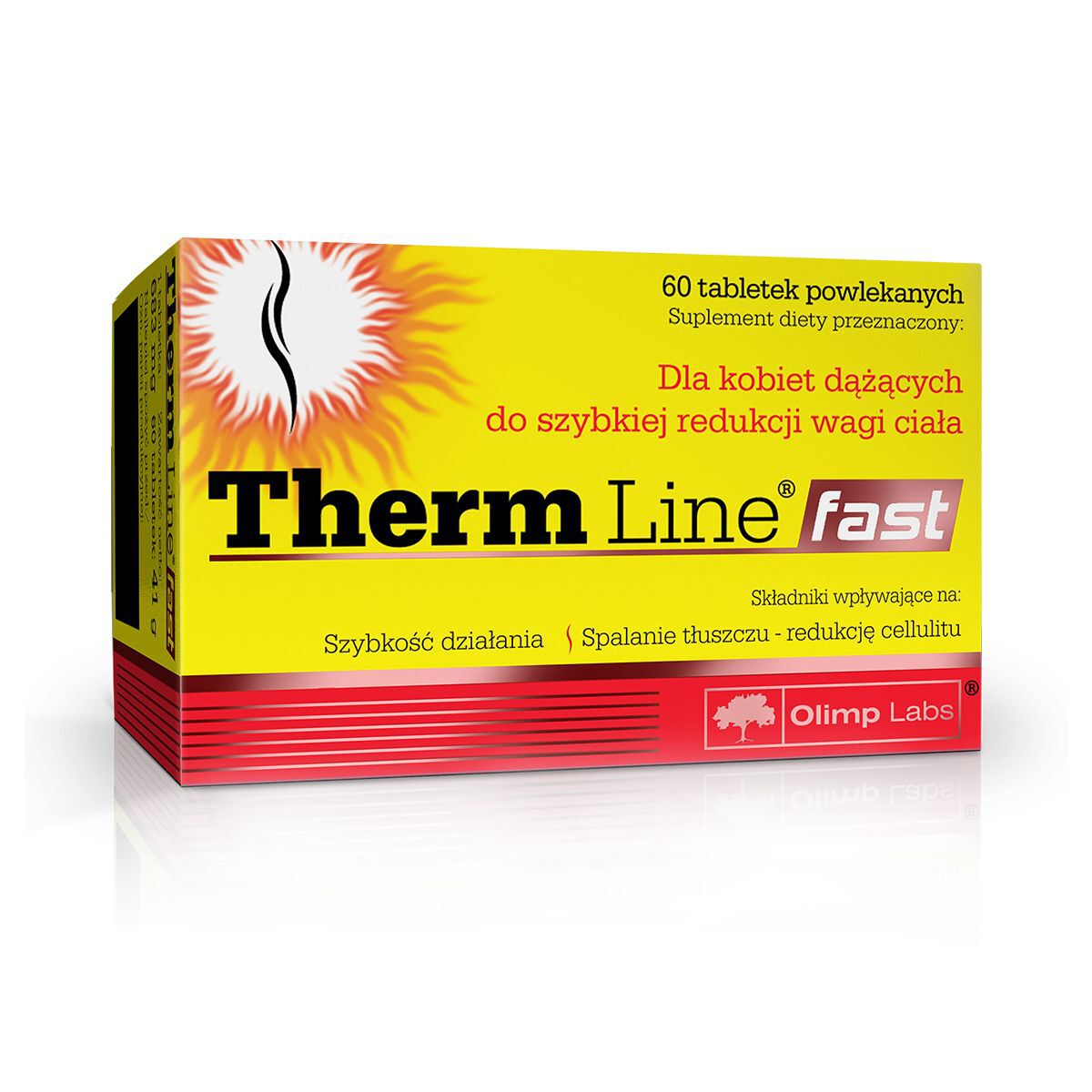 Therm Line Fast uztura bagātinātājs 60 tabletes Therm Line Fast