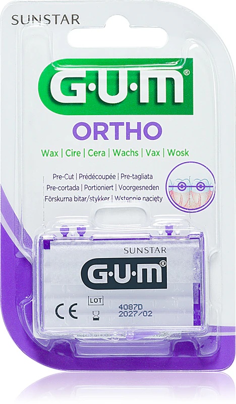 GUM Ortho vosek za ortodontske aparate