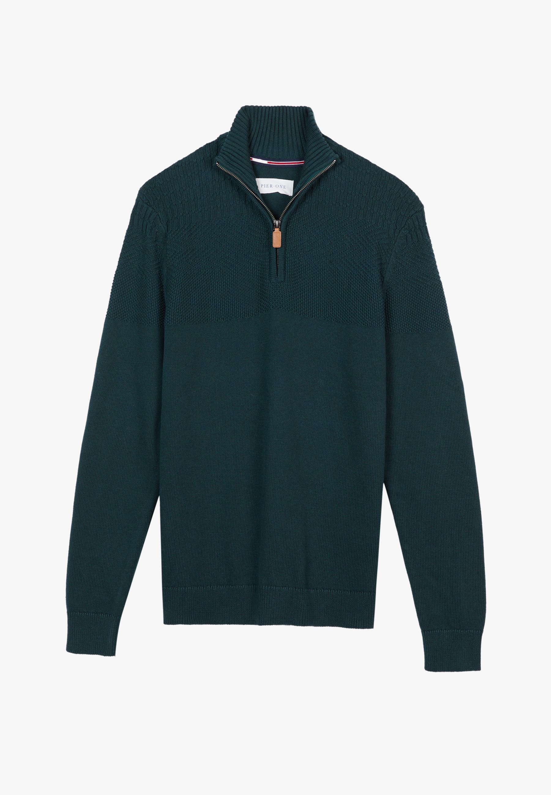 Pier One Jumper - donkergroen