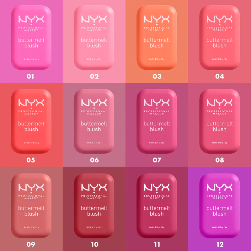 NYX Professional Makeup Buttermelt lícenka
