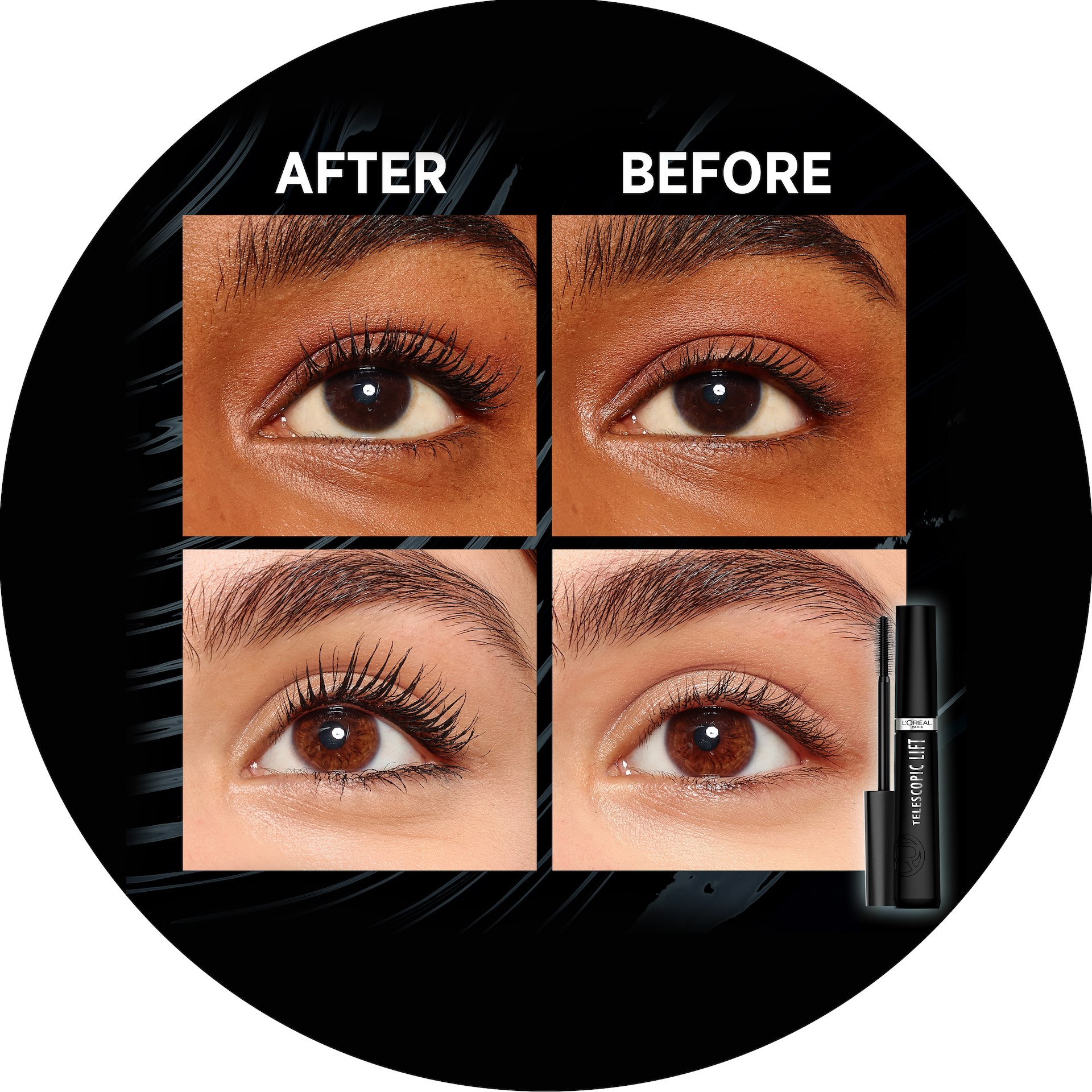 Telescopic Lift szempillaspirál extra fekete - L'Oréal Paris